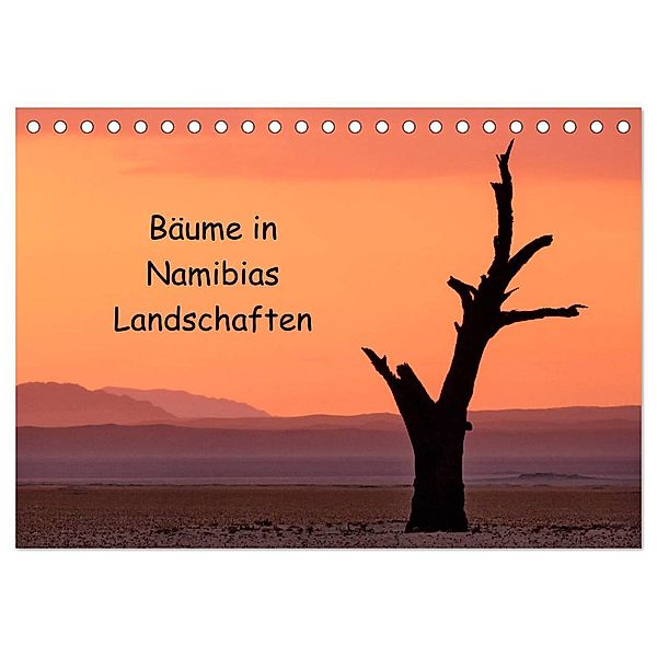 Bäume in Namibias Landschaften (Tischkalender 2024 DIN A5 quer), CALVENDO Monatskalender, Anne Berger