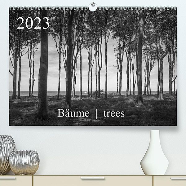 Bäume trees 2023 (Premium, hochwertiger DIN A2 Wandkalender 2023, Kunstdruck in Hochglanz), Michael Zieschang
