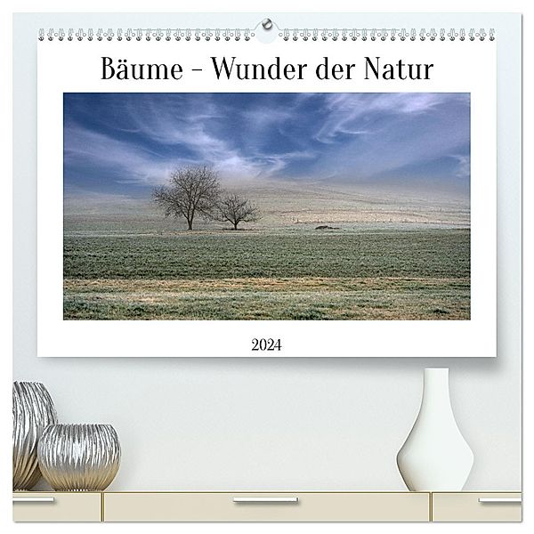 Bäume - Wunder der Natur (hochwertiger Premium Wandkalender 2024 DIN A2 quer), Kunstdruck in Hochglanz, Calvendo, Dieter W. Hack