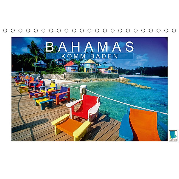 Bahamas: Komm baden (Tischkalender 2019 DIN A5 quer), CALVENDO