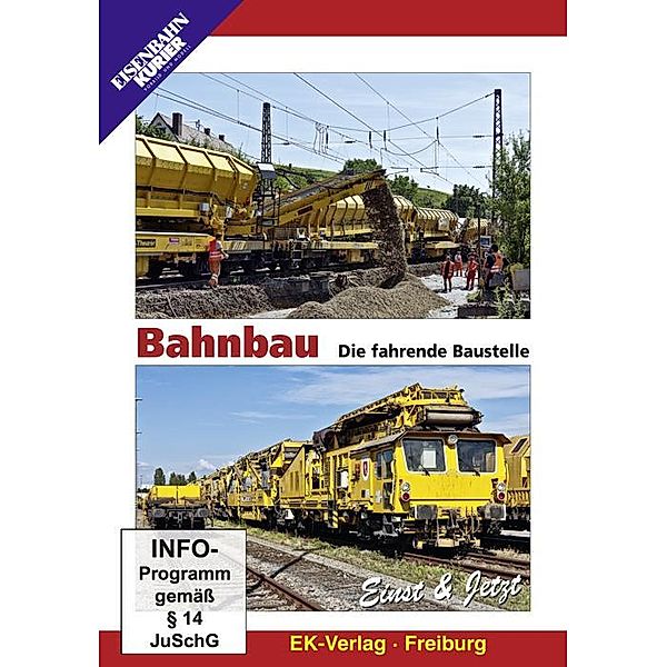 Bahnbau - Die fahrende Baustelle, DVD-Video