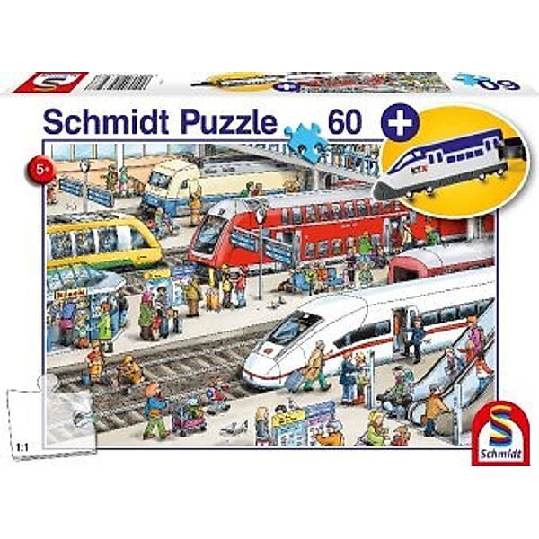SCHMIDT SPIELE Bahnhof (Kinderpuzzle)