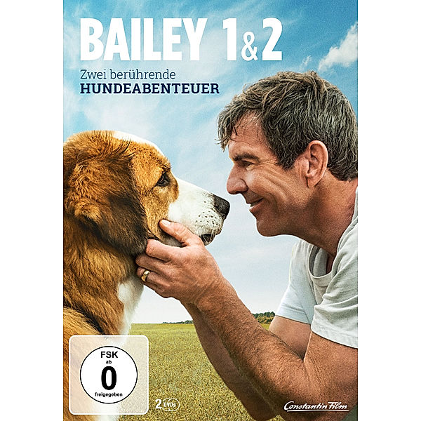 Bailey 1 & 2 - Zwei berührende Hundeabenteuer, Marg Helgenberger Betty Gilpin Dennis Quaid