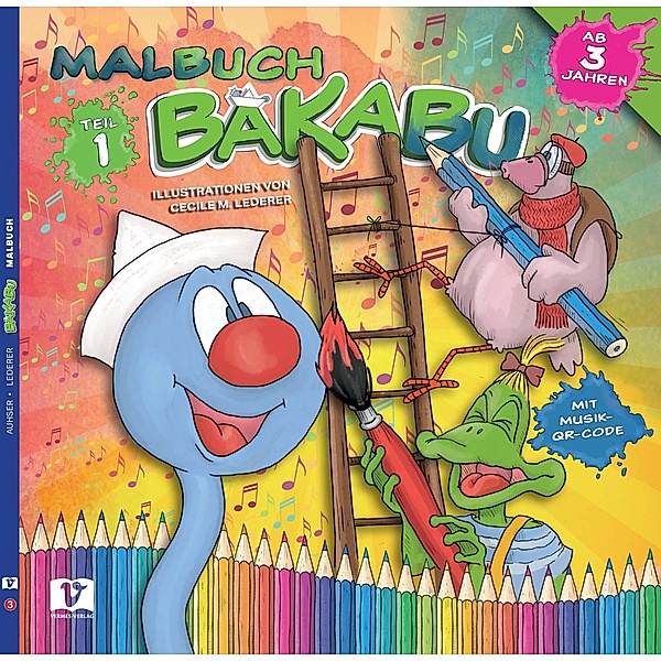 BAKABU - Malbuch 1, Ferdinand Auhser