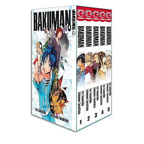 Bakuman / 1-5 / Bakuman, 5 Bde..Box.1, Tsugumi Ohba, Takeshi Obata