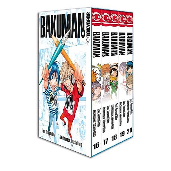 Bakuman / 16-20 / Bakuman. Box 04, 5 Teile.Box.4, Tsugumi Ohba, Takeshi Obata