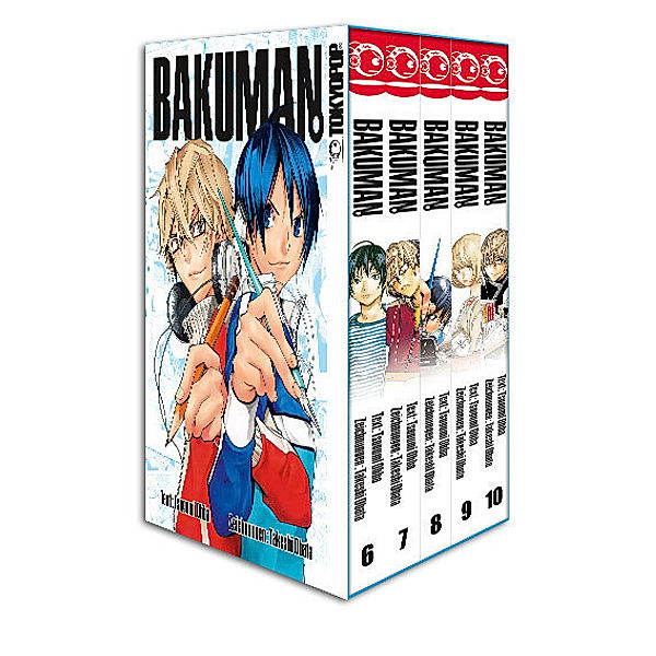 Bakuman / 6-10 / Bakuman, 5 Bde..Box.2, Tsugumi Ohba, Takeshi Obata