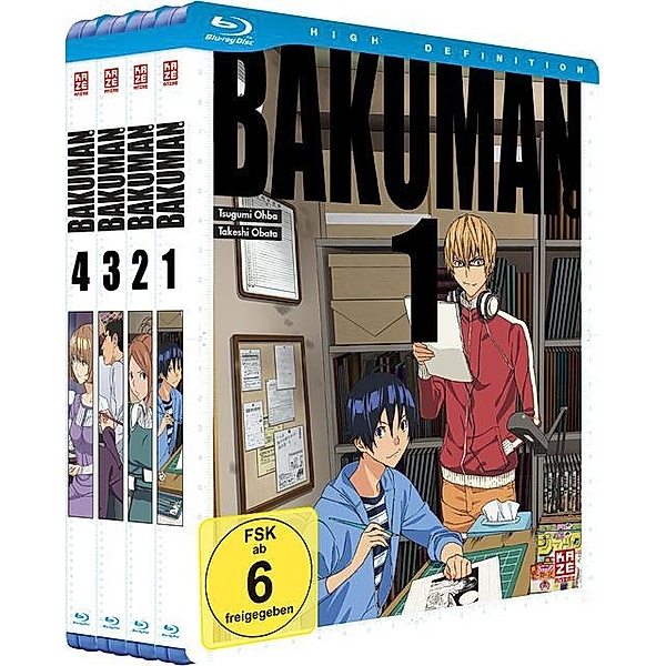 Bakuman - Staffel 1 - Gesamtausgabe, Kenichi Kasai, Noriaki Akitaya