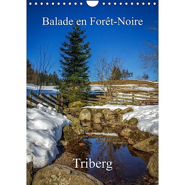 Balade en Forêt-Noire Triberg (Calendrier mural 2023 DIN A4 vertical), Alain Gaymard