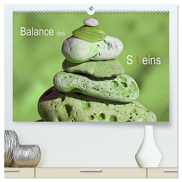 Balance des Steins (hochwertiger Premium Wandkalender 2024 DIN A2 quer), Kunstdruck in Hochglanz, Marion Meyer@Stimmungsbilder1