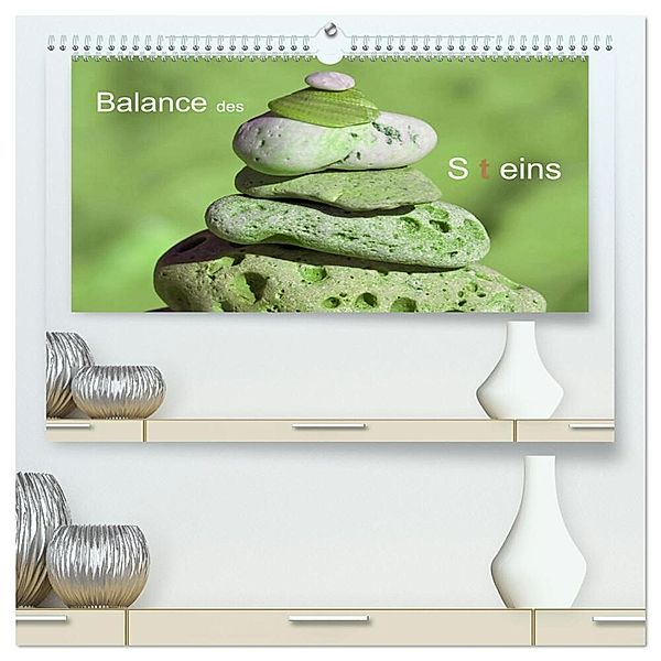 Balance des Steins (hochwertiger Premium Wandkalender 2025 DIN A2 quer), Kunstdruck in Hochglanz, Calvendo, Marion Meyer@Stimmungsbilder1