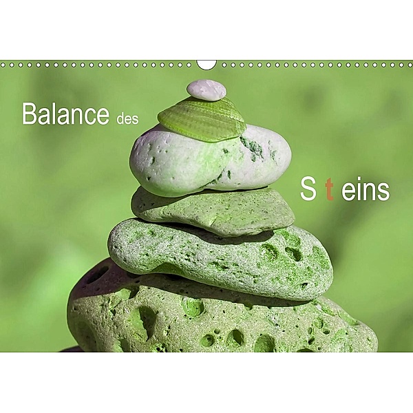 Balance des Steins (Wandkalender 2021 DIN A3 quer), Marion Meyer@Stimmungsbilder1
