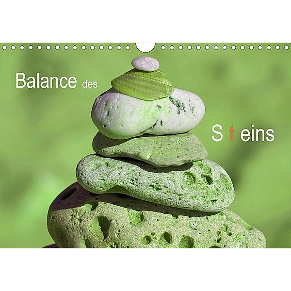 Balance des Steins (Wandkalender 2021 DIN A4 quer), Marion Meyer@Stimmungsbilder1