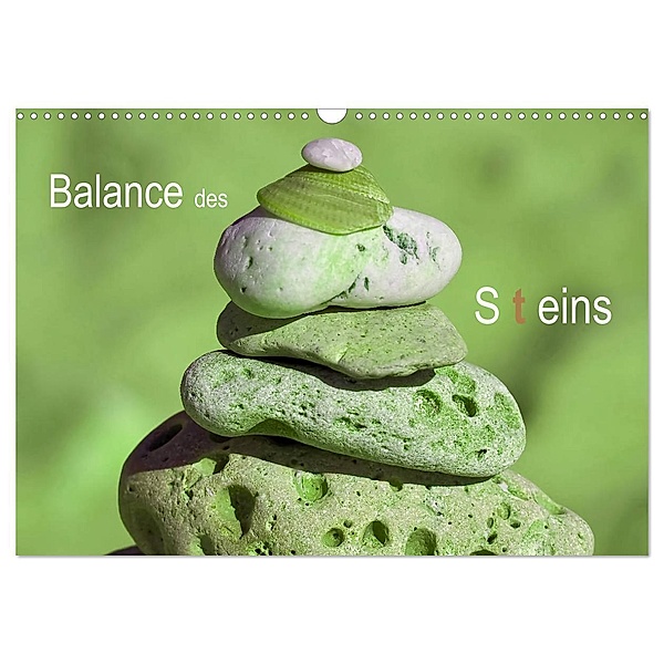 Balance des Steins (Wandkalender 2024 DIN A3 quer), CALVENDO Monatskalender, Marion Meyer@Stimmungsbilder1