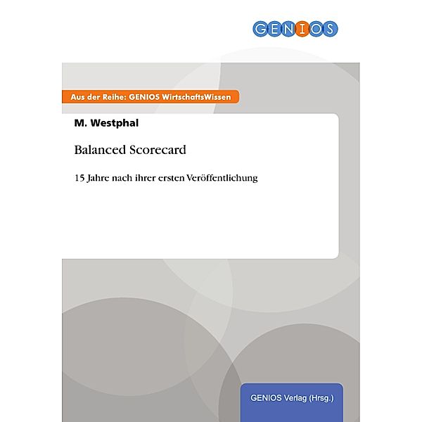 Balanced Scorecard, M. Westphal