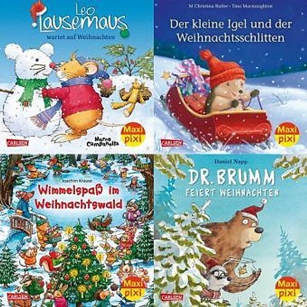 Bald nun ist Weihnachtszeit, 4 Hefte, Anna Casalis, Daniel Napp, M. Christina Butler