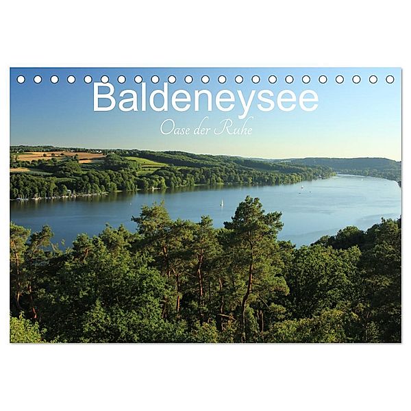 Baldeneysee - Oase der Ruhe (Tischkalender 2024 DIN A5 quer), CALVENDO Monatskalender, Susanne Wegging