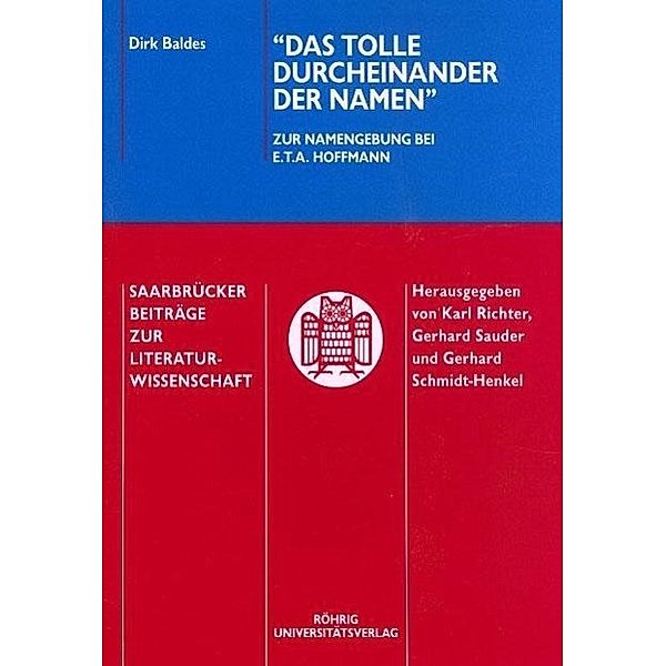 Baldes, D: Das tolle Durcheinander der Namen, Dirk Baldes