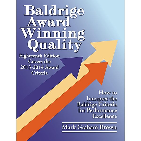 Baldrige Award Winning Quality, Mark Graham Brown