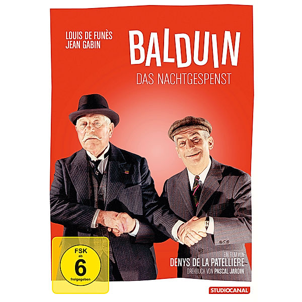 Balduin, das Nachtgespenst, Louis De Funes, Jean Gabin
