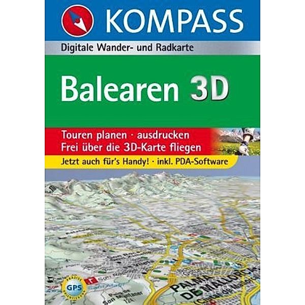 Balearen 3D, 1 CD-ROM