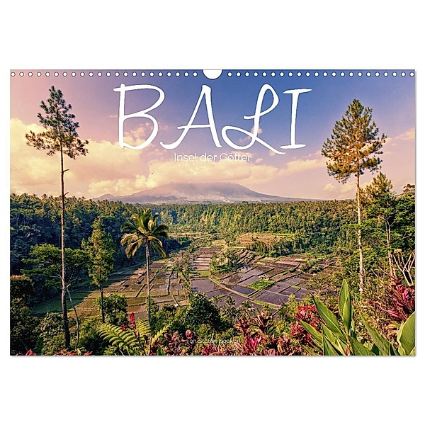 Bali - Insel der Götter (Wandkalender 2024 DIN A3 quer), CALVENDO Monatskalender, Stefan Becker