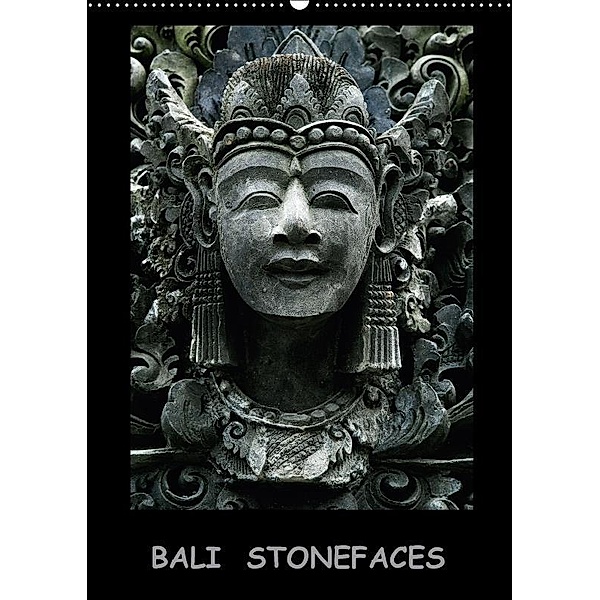Bali Stonefaces (Wandkalender 2017 DIN A2 hoch), Nell Jones