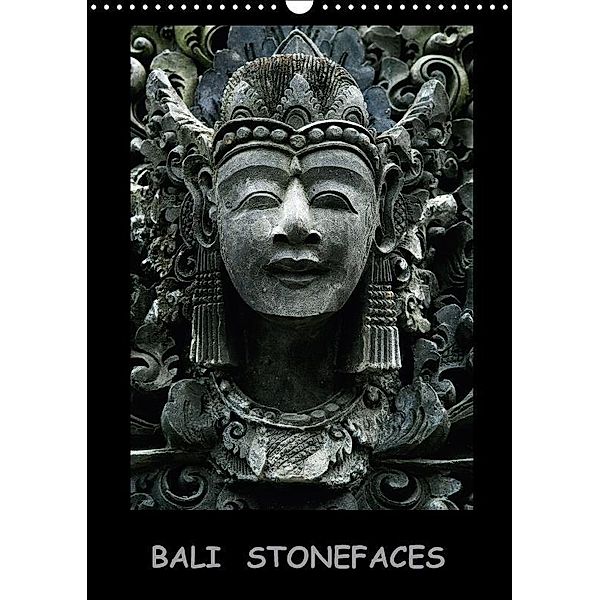 Bali Stonefaces (Wandkalender 2017 DIN A3 hoch), Nell Jones