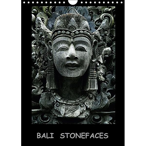 Bali Stonefaces (Wandkalender 2017 DIN A4 hoch), Nell Jones