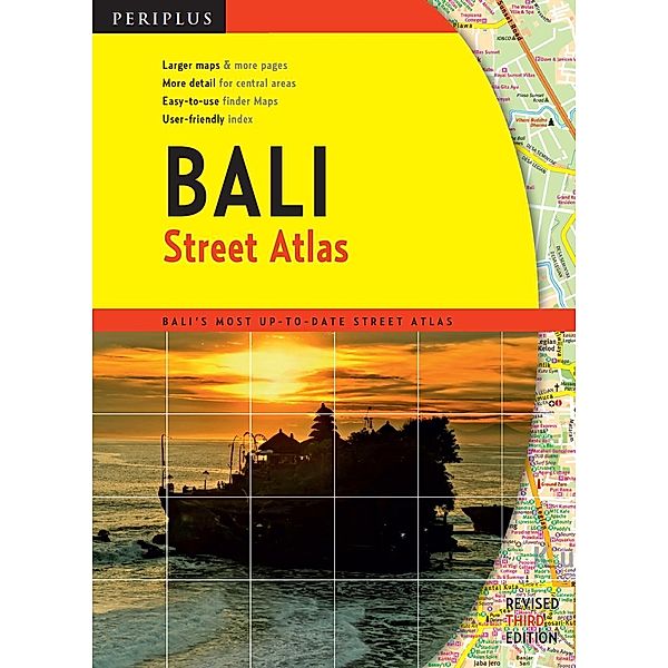 Bali Street Atlas Third Edition, Periplus Editions