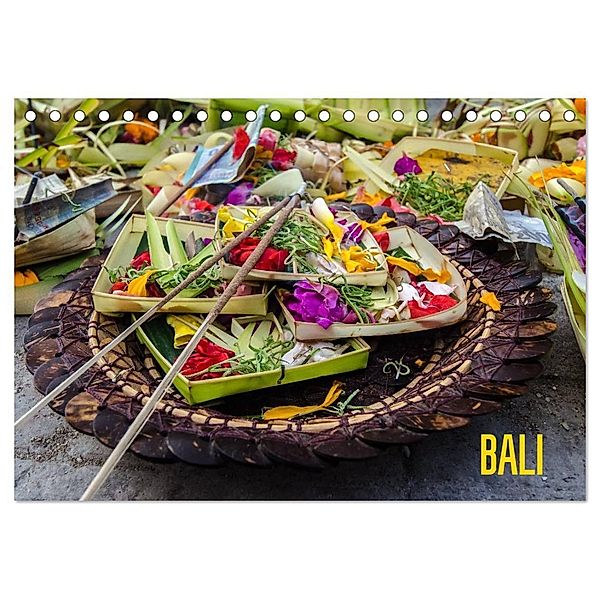 Bali (Tischkalender 2024 DIN A5 quer), CALVENDO Monatskalender, Roman Burri