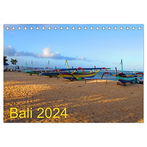 Bali (Tischkalender 2024 DIN A5 quer), CALVENDO Monatskalender, Lukas Berliner