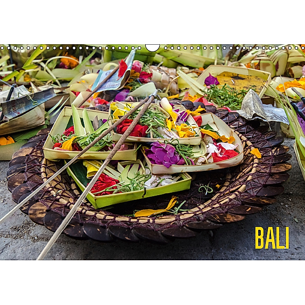 Bali / UK-Version (Wall Calendar 2019 DIN A3 Landscape), Roman Burri