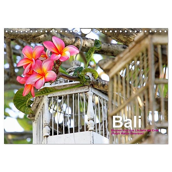 Bali (Wandkalender 2025 DIN A4 quer), CALVENDO Monatskalender, Calvendo, Katja Baumgartner