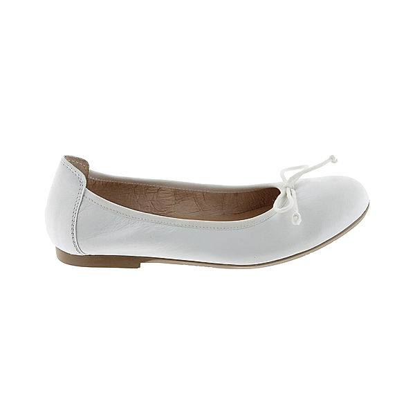 acebos Ballerinas ELEGANTE in weiss