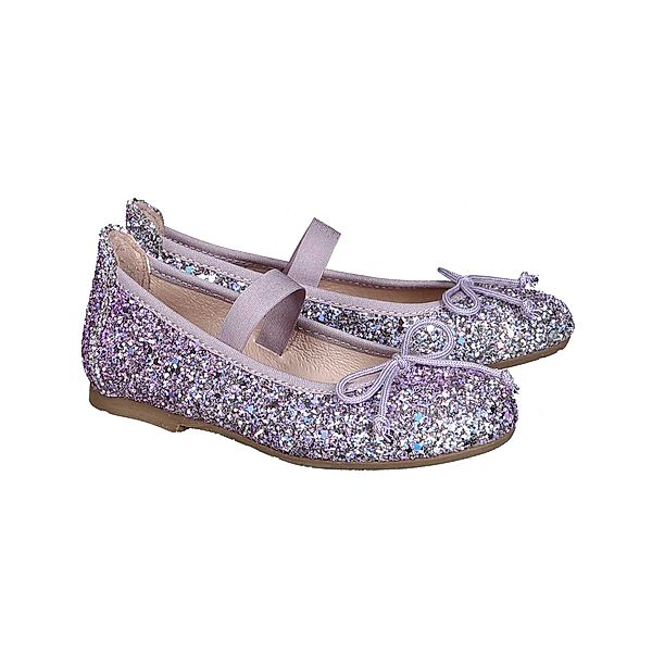 acebos Ballerinas GLITTER in rosa