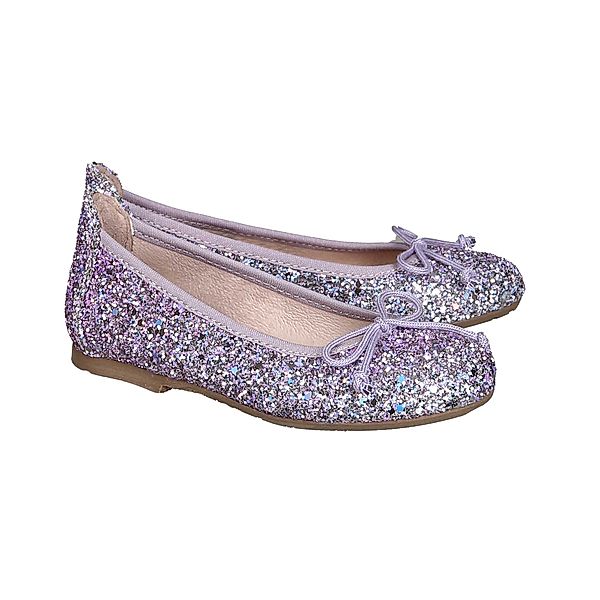 acebos Ballerinas GLITTER in rosa