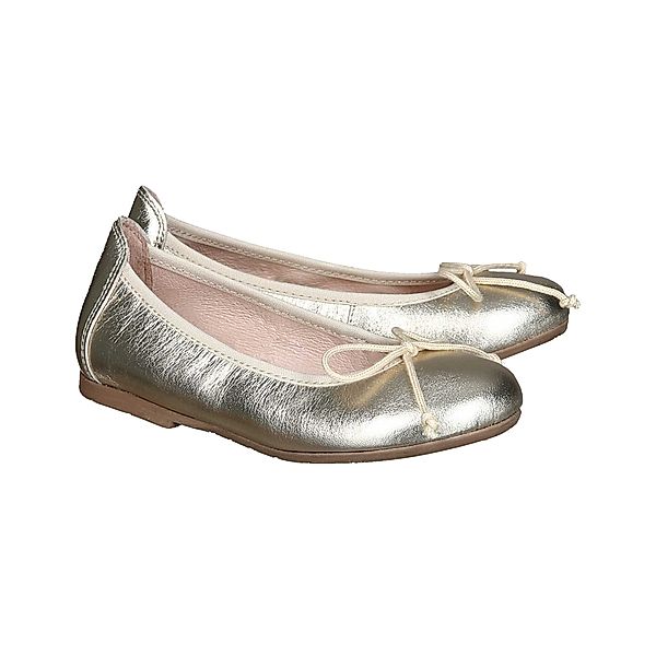 acebos Ballerinas METALICO in gold