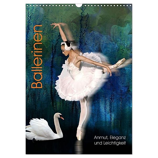 Ballerinen - Anmut, Eleganz und Leichtigkeit (Wandkalender 2024 DIN A3 hoch), CALVENDO Monatskalender, Harald Fischer