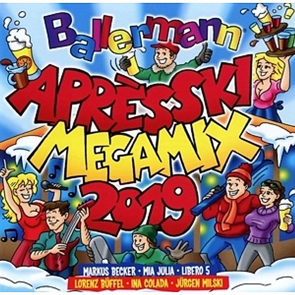 Ballermann Apres Ski Megamix 2019, Diverse Interpreten