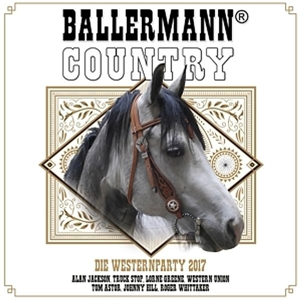 Ballermann Country Die Westernparty 2017, Diverse Interpreten