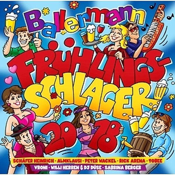 Ballermann Frühlingsschlager 2018, Diverse Interpreten