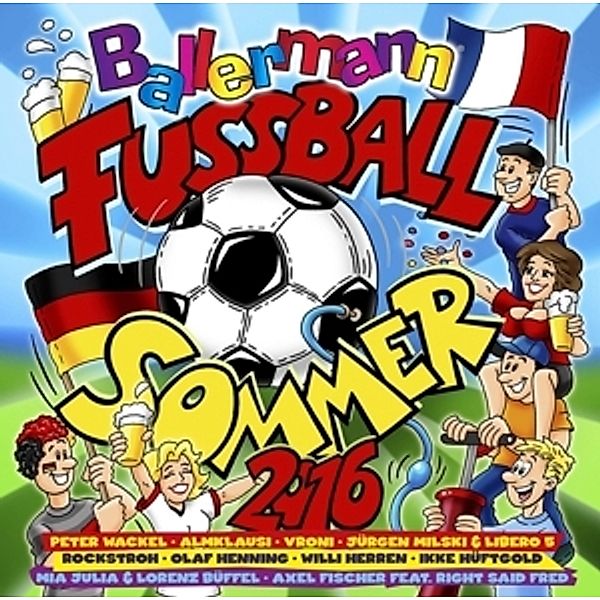 Ballermann Fußball Sommer 201, Diverse Interpreten