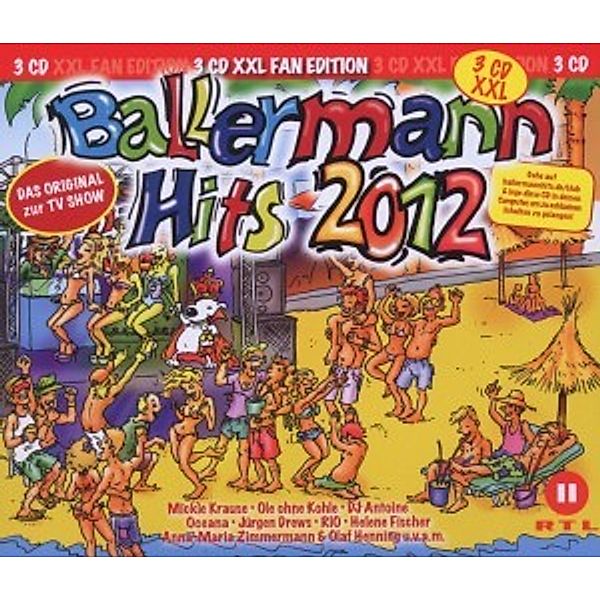 Ballermann Hits 2012 XXL, Diverse Interpreten