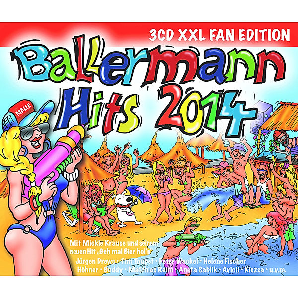 Ballermann Hits 2014 (XXL Fan Edition), Various