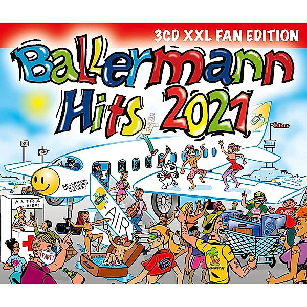 Ballermann Hits 2021 (XXL Fan Edition, 3 CDs), Various