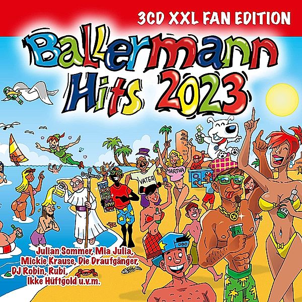 Ballermann Hits 2023 (XXL Fan Edition, 3 CDs), Diverse Interpreten