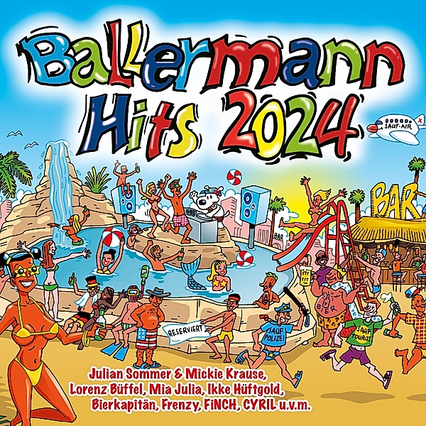 Ballermann Hits 2024 (2 CDs), Diverse Interpreten