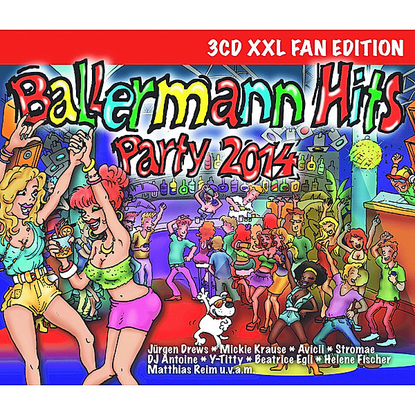 Ballermann Hits Party 2014 (3CD XXL Fan Edition), Diverse Interpreten