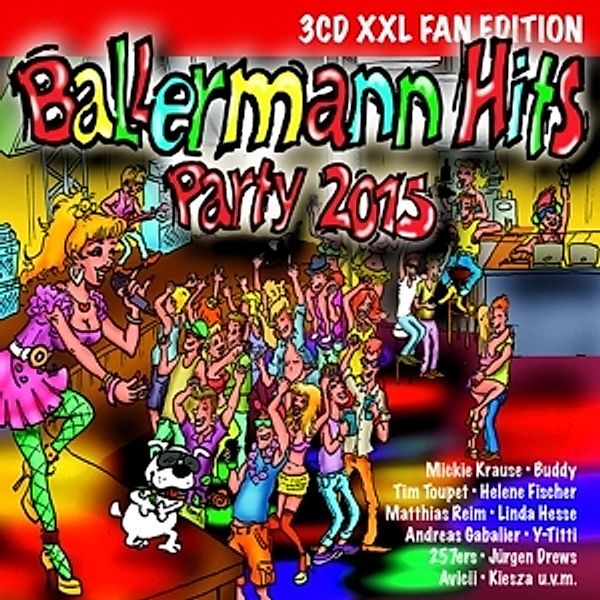 Ballermann Hits Party 2015, Diverse Interpreten